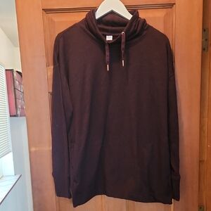 Old Navy Active Maroon Baggy Loosefit Pullover